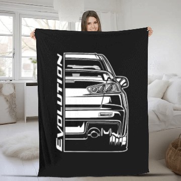 Discover Lancer Evolution X Fleece Blankets