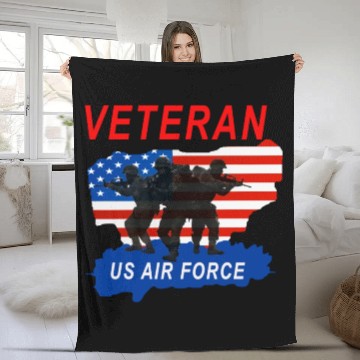Discover US Air Force Fleece Blankets