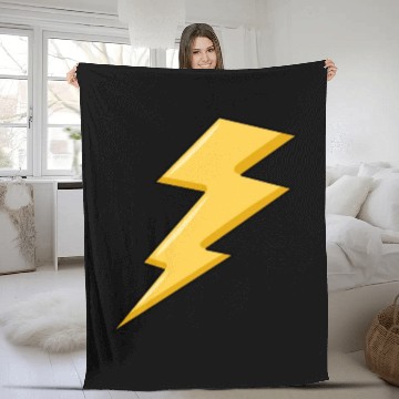 Discover Bolt of lightning, lightning, bolt Fleece Blankets