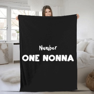 Discover Number One Nonna - Italian Fleece Blankets