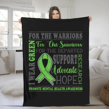 Discover For The Warriors For The Survivors For The Fleece Blankets