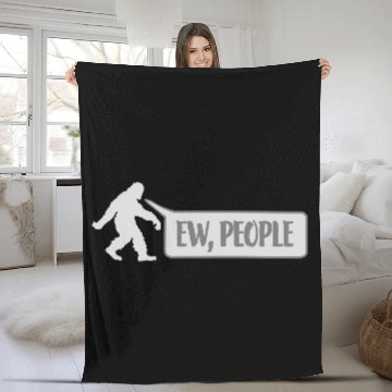 Discover Yeti quote ew people Fleece Blankets
