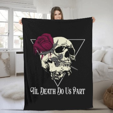 Discover Til Death Do Us Part Fleece Blankets