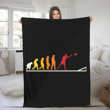 Discover Cornhole Evolution Fleece Blankets