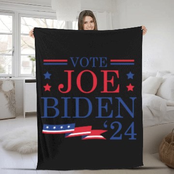 Discover Vote Joe Biden 24 Fleece Blankets