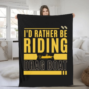 Discover Drag Boat Racing And Speedboat Racing Fleece Blankets