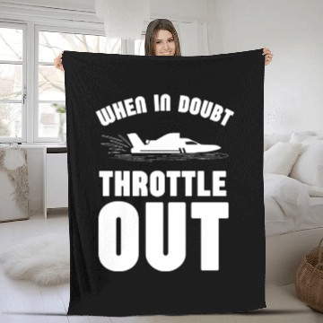 Discover Drag Boat Racing And Speedboat Racing Fleece Blankets