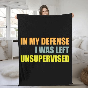 Discover Left Unsupervised Fleece Blankets