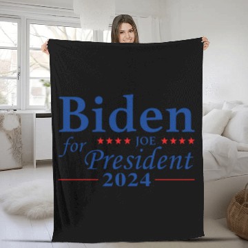 Discover Joe Biden For President 2024 Fleece Blankets