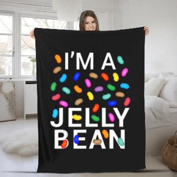 Discover pretend im jelly bean halloween candy costume Fleece Blankets