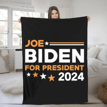 Discover Joe Biden For President 2024 Fleece Blankets