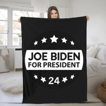 Discover Joe Biden For President 24 Fleece Blankets