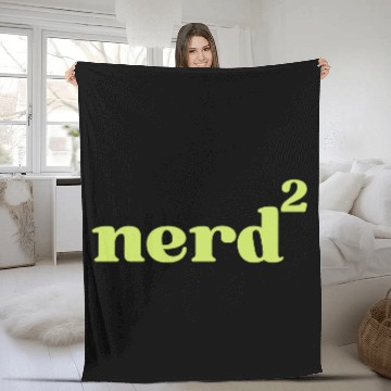Discover Math Nerd Geek Science Funny Saying Fleece Blankets