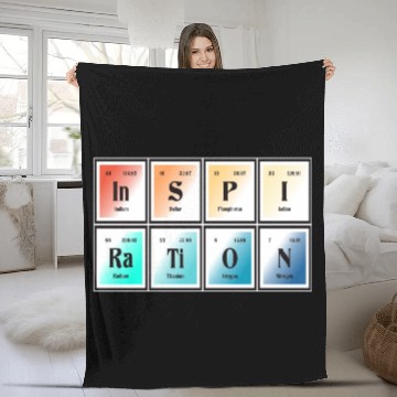 Discover Inspiration | Periodic Table of Elements Fleece Blankets