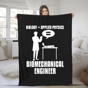 Discover Physics Physicist Applied Physics Fleece Blankets