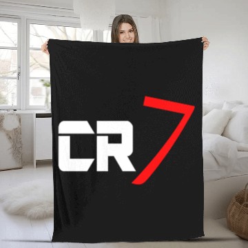 Discover cr7 cristiano white Fleece Blankets