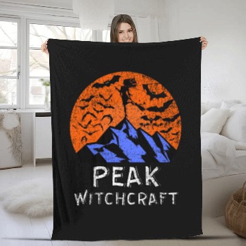 Discover Peak Witchcraft, Mountain Witch Fleece Blankets