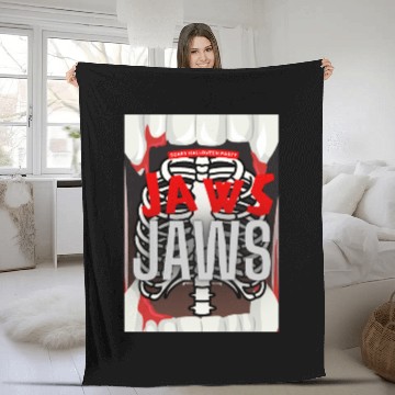 Discover Jaws Halloween Fleece Blankets