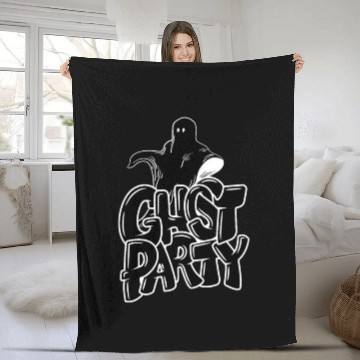 Discover Halloween night story series Fleece Blankets