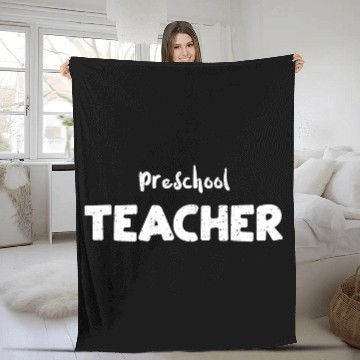 Discover Preschool Teacher - Preschool Fleece Blankets