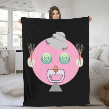 Discover robot sail Fleece Blankets