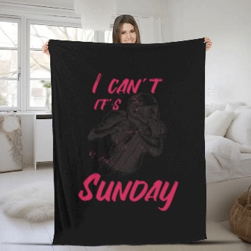 Discover I can´t its Sunday Fleece Blankets