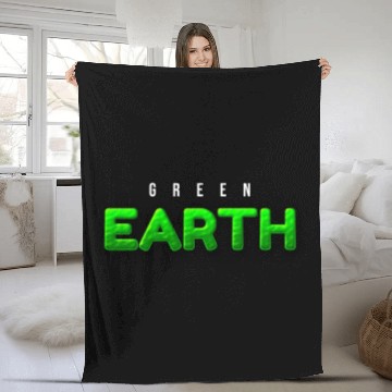 Discover Green Earth Fleece Blankets
