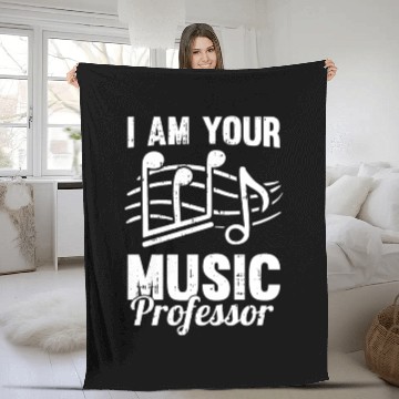 Discover Music Teacher music nout Fleece Blankets