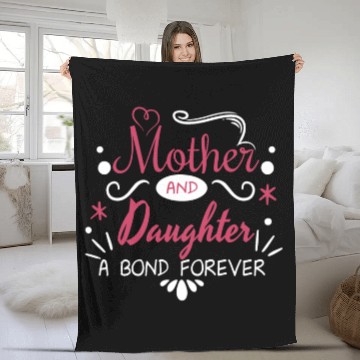 Discover Mother And Daughter A Covenant For Life Fleece Blankets