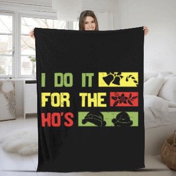 Discover I Do It For The ho's christmas Fleece Blankets