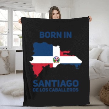 Discover Santiago de los Caballeros Dominican Republic Fleece Blankets