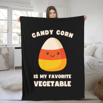 Discover LAZY COSTUME CANDY CORN IS MY FAVORITE VEGETABLE Fleece Blankets