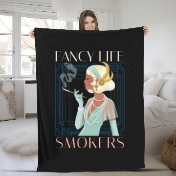 Discover FANCY LIFE SMOKERS Fleece Blankets