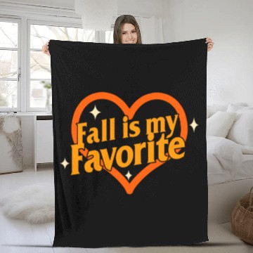 Discover Halloween Theme Fall Is My Favorite Heart Coffee Fleece Blankets
