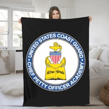 Discover CPO Academy (U.S. Coast Guard) Fleece Blankets