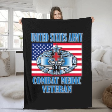 Discover Combat Medic 2nd Award Memorable Us Fleece Blankets
