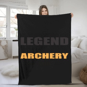 Discover archery legend player Fleece Blankets