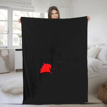 Discover Heartbeat dad real super hero Fleece Blankets