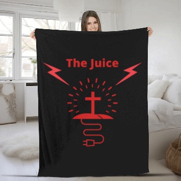 Discover The Juice (Christian/Catholic) Fleece Blankets