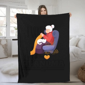 Discover I Love My Grandma Fleece Blankets