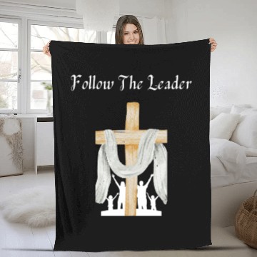 Discover Follow The Leader (Christian/Catholic) Fleece Blankets