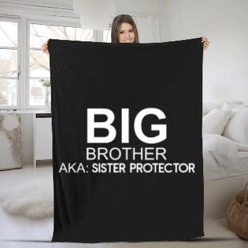 Discover Big Brother. AKA: Sister Protector Fleece Blankets