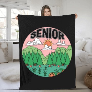 Discover Graduation Fleece Blankets, Senior Class Of 2023 Gift End