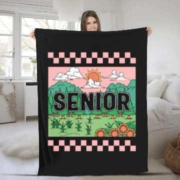 Discover Graduation Fleece Blankets, Senior Class Of 2023 Gift End