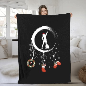 Discover Winter dreamcatcher Christmas Hiking Fleece Blankets