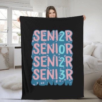 Discover Graduation Fleece Blankets, Senior Class Of 2023 Gift End