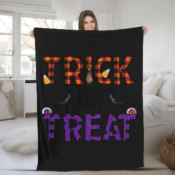 Discover Trick Or Treat Fleece Blankets