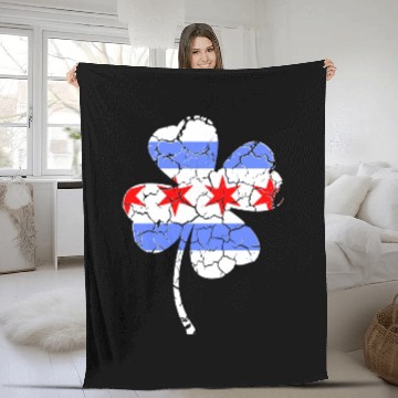 Discover Chicago Southside Irish St Patricks Day 2019 Fleece Blankets
