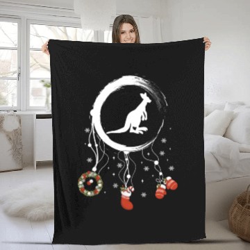 Discover Winter dreamcatcher Christmas Kangaroo Fleece Blankets
