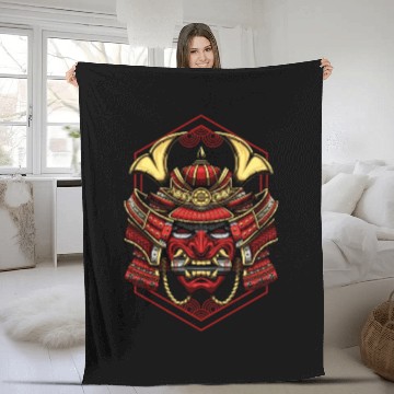Discover Samurai Fleece Blankets